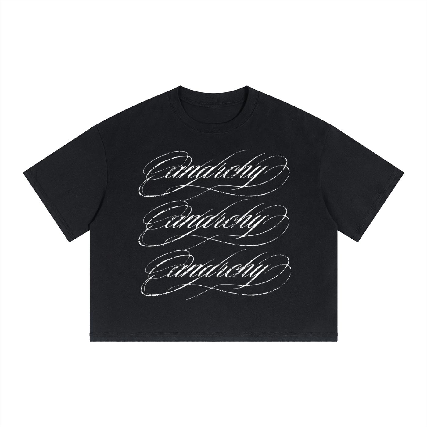 BLACK "ANARCHY" TEE